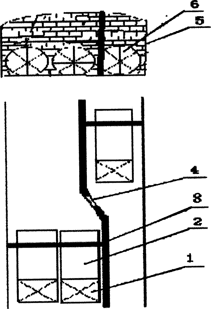 Step distributed downhole parellel blowing fan station