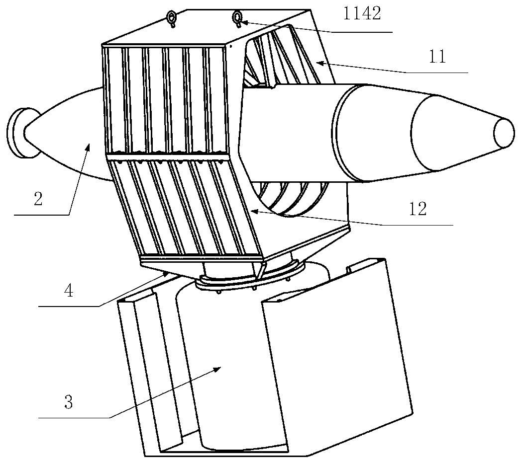 Impact test device and method for impact testing products