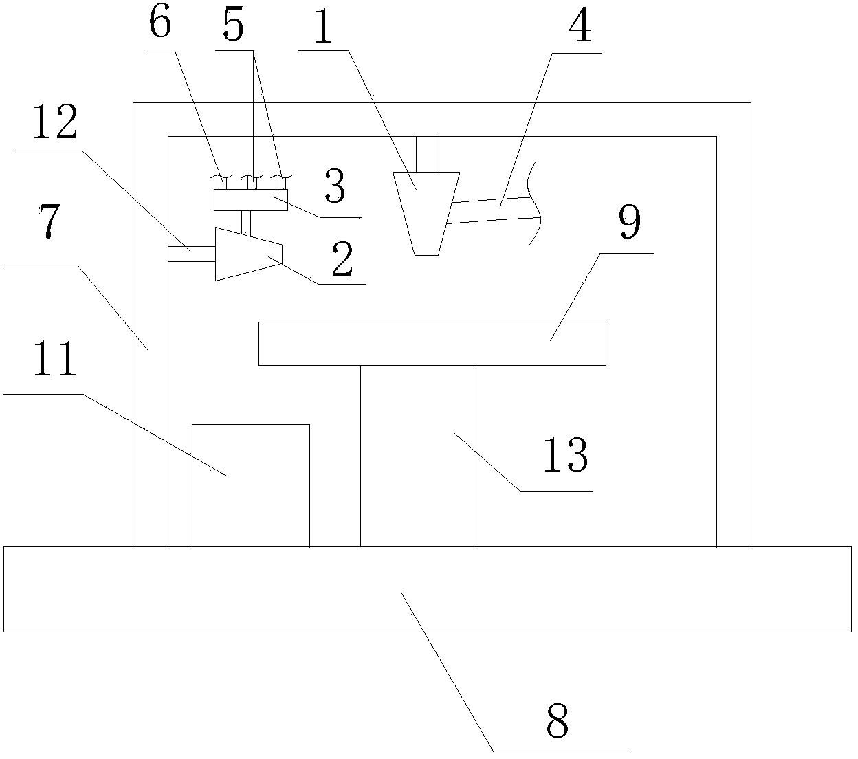 Double-spraying-nozzle and multi-colored model printing system