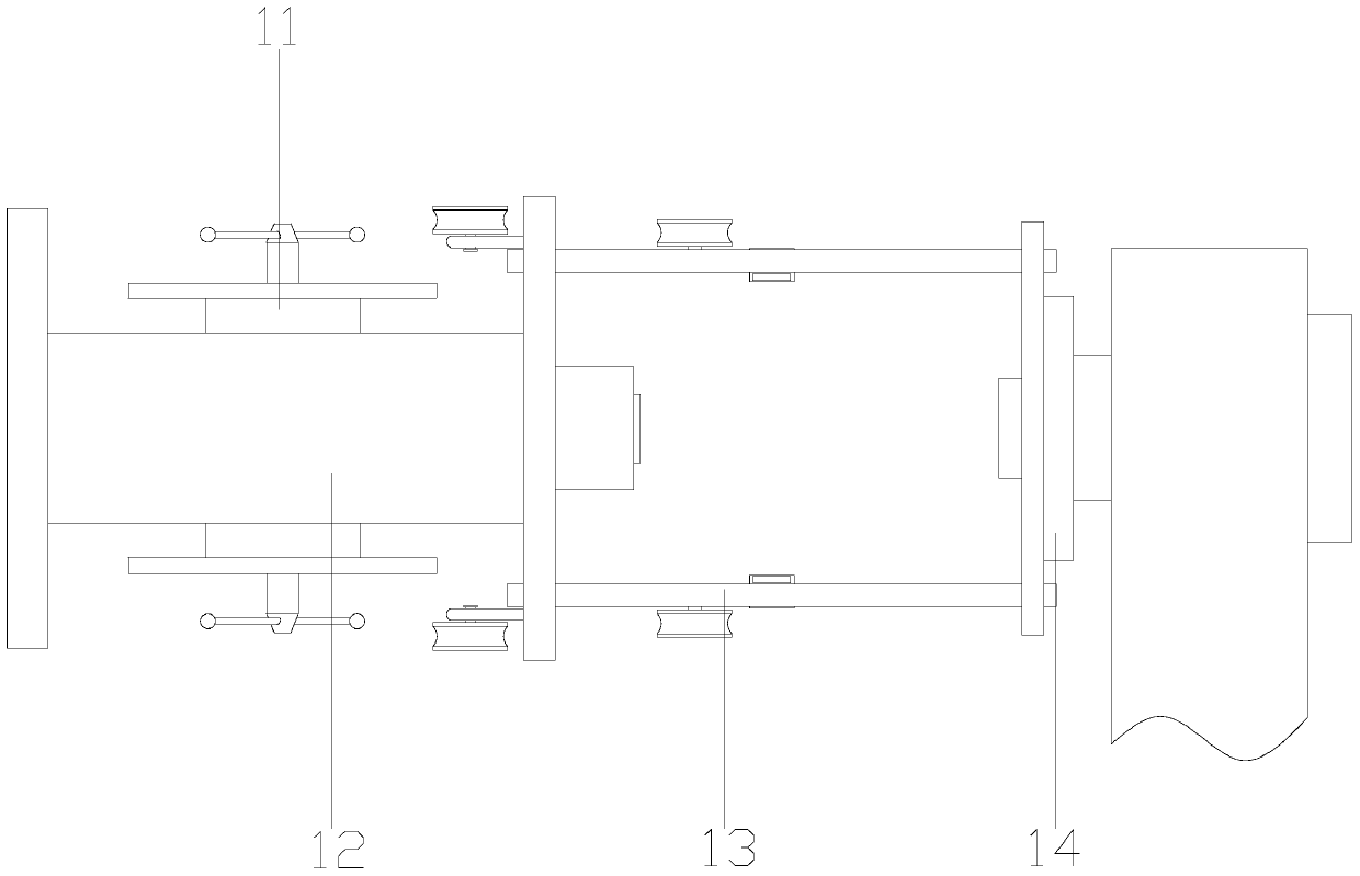 Steel-tape armoring polyvinyl chloride sheath processing equipment capable of avoiding extrusion