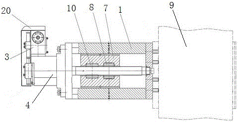 Modularized transverse moving device