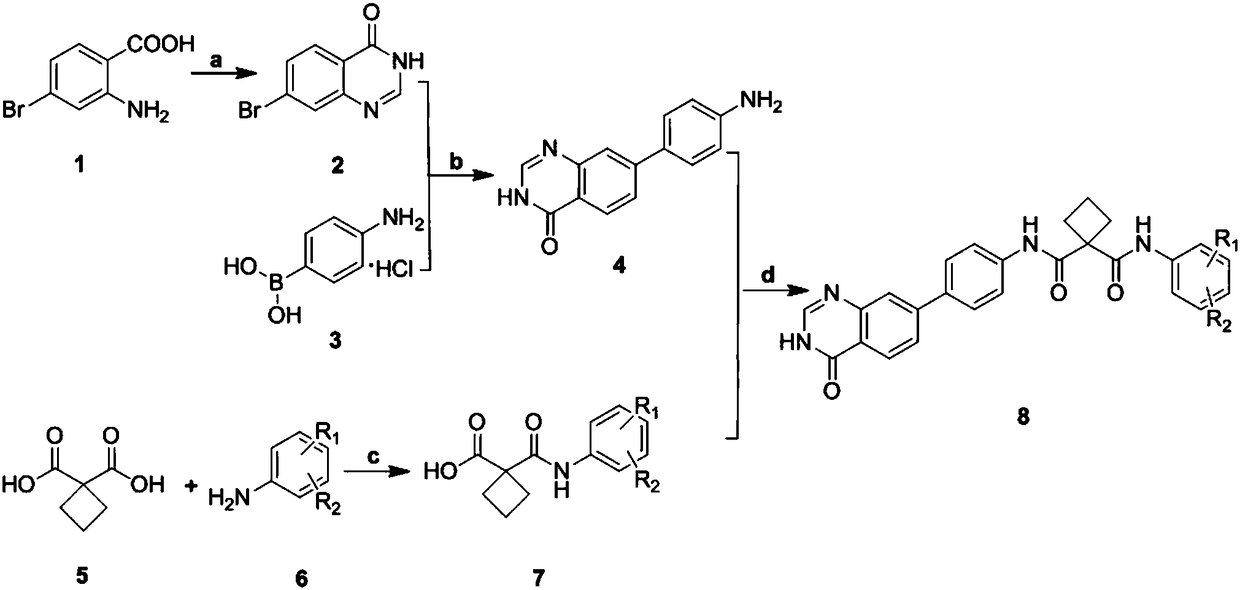 A cyclosuccinamide compound with antitumor activity and its preparation method and application