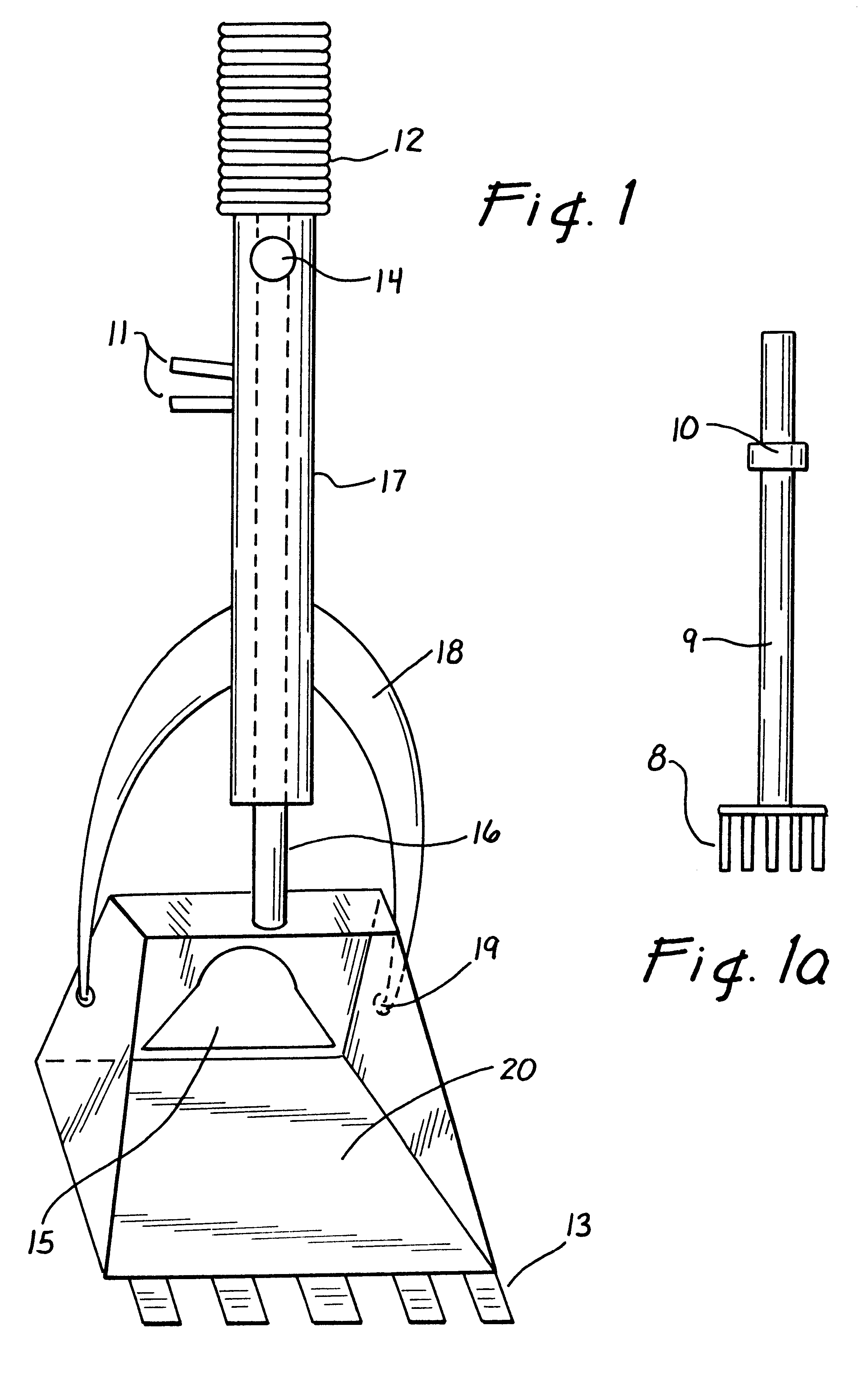 Animal waste scooping and disposal device