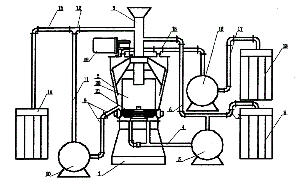 Control method of pneumatic conveying device