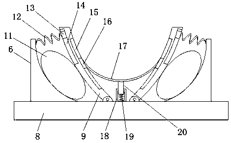 Inflatable splint for orthopedics department