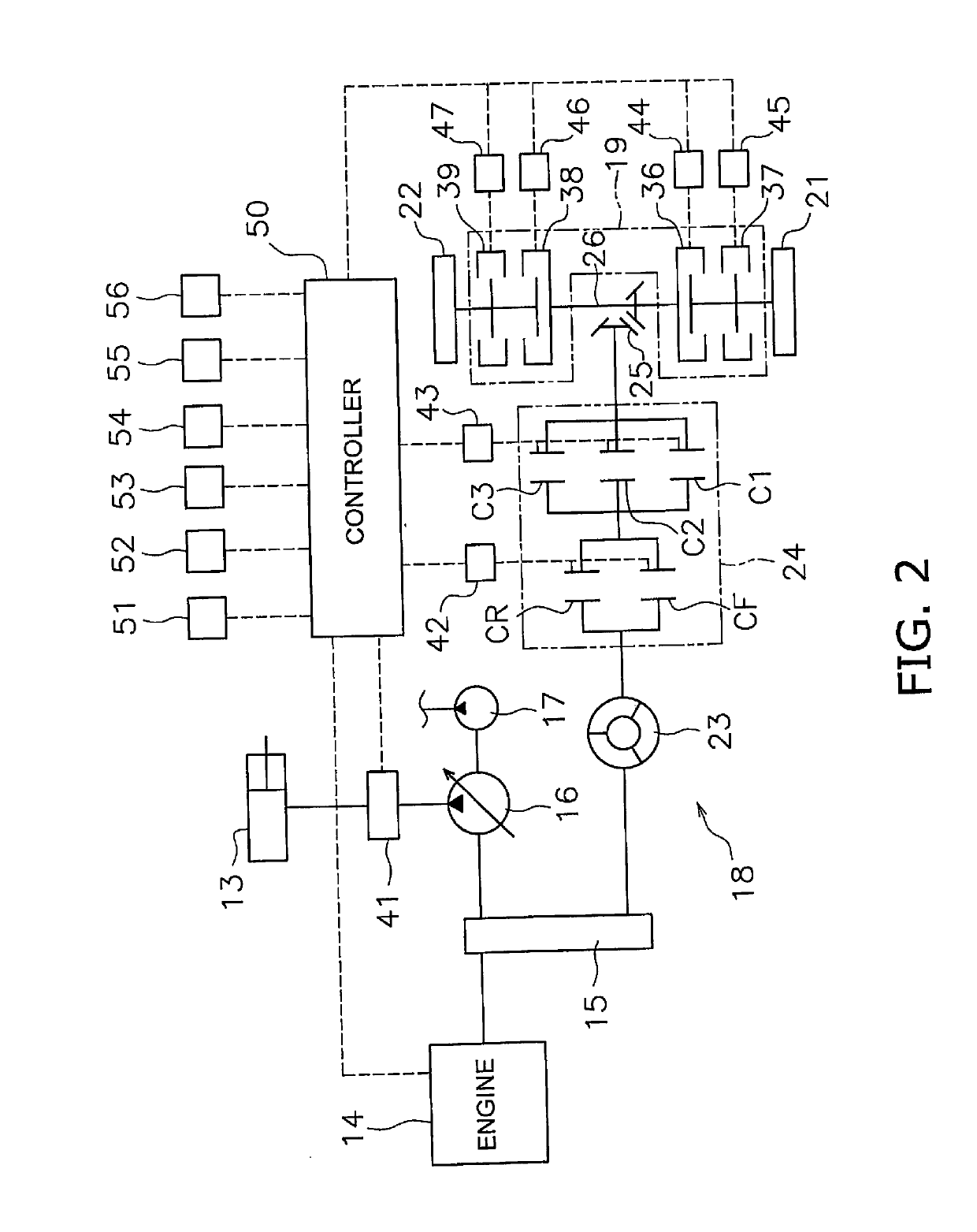 Work vehicle and control method for work vehicle