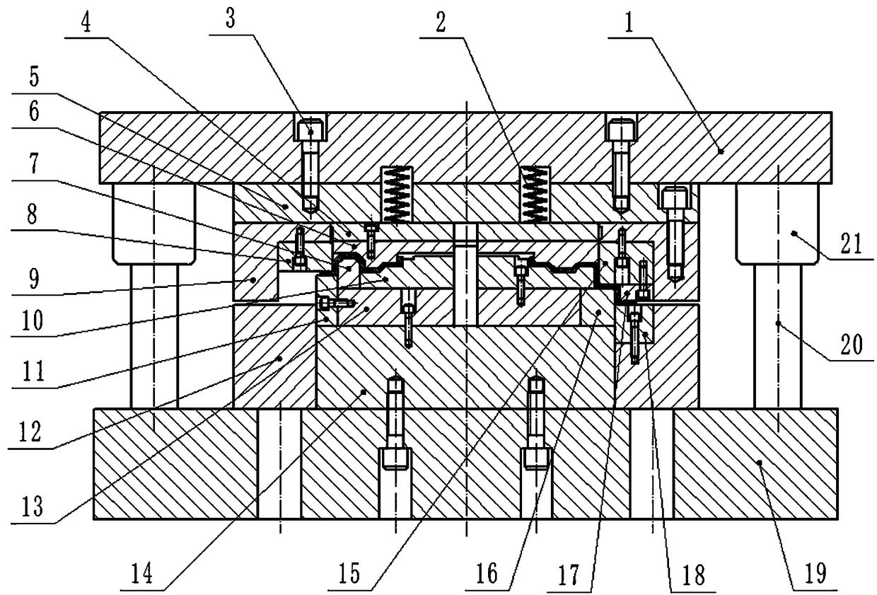 Optimizing method for reducing equilibrium amount of push type clutch cover