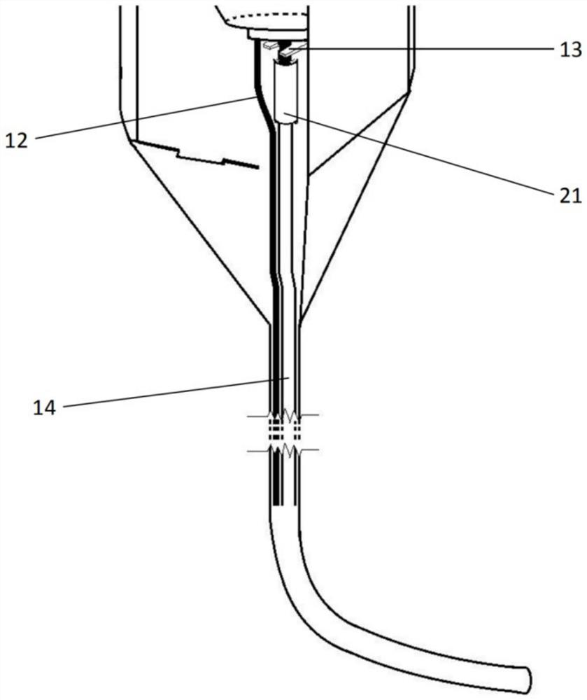 Visible trachea cannula hard lens for airway surface anesthesia