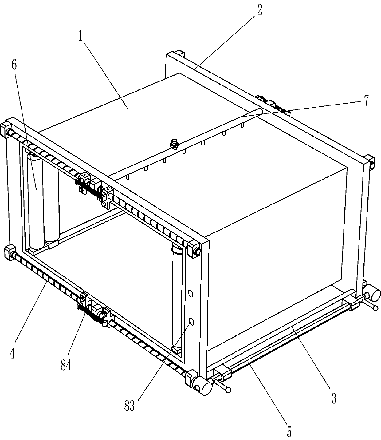 Convenient-to-disinfect article delivery window for isolation room