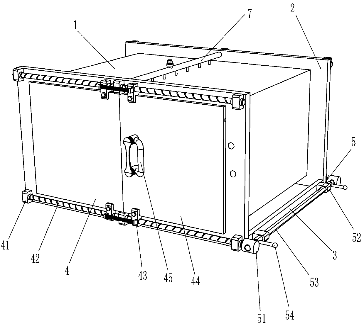 Convenient-to-disinfect article delivery window for isolation room