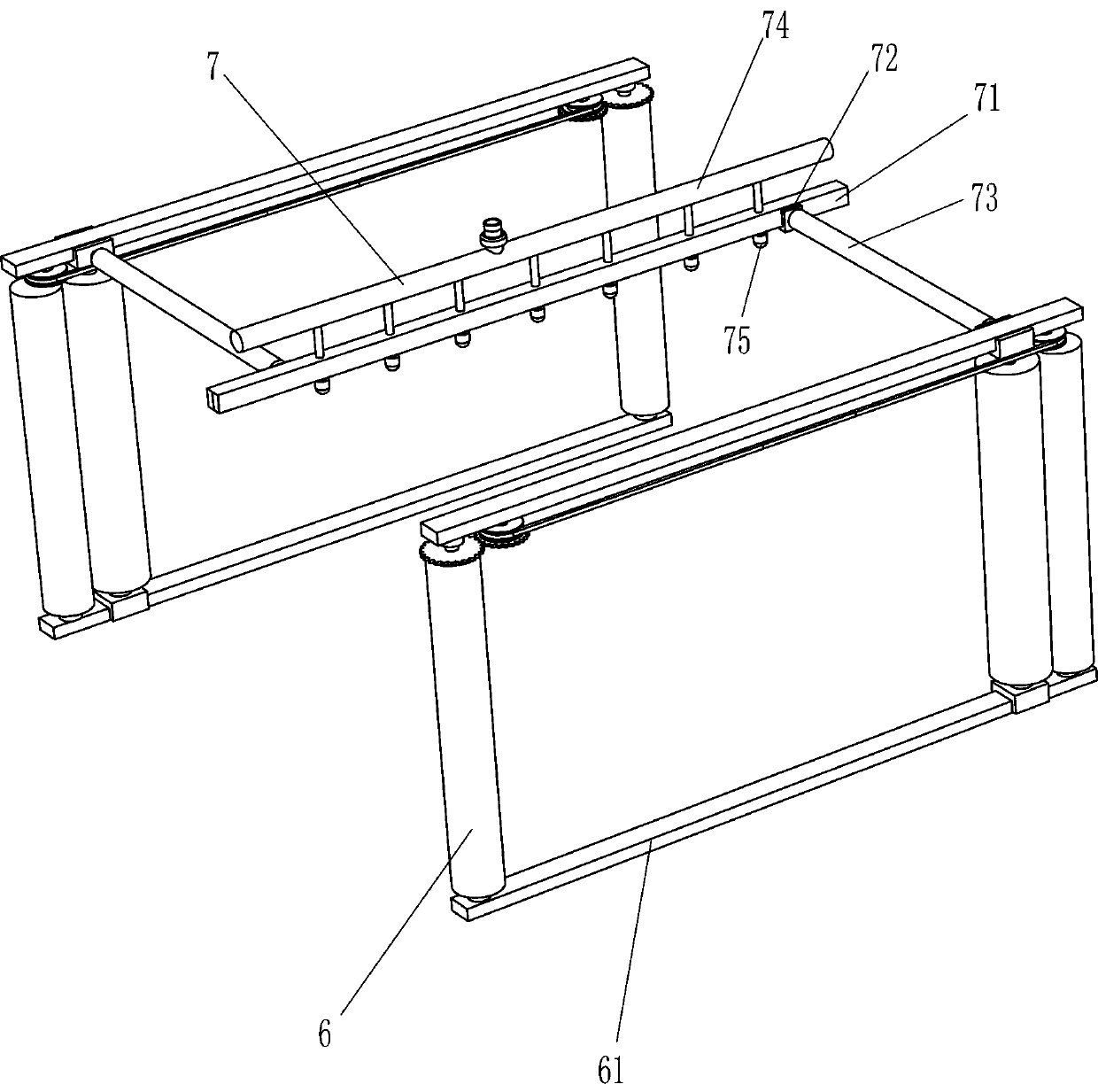 Convenient-to-disinfect article delivery window for isolation room