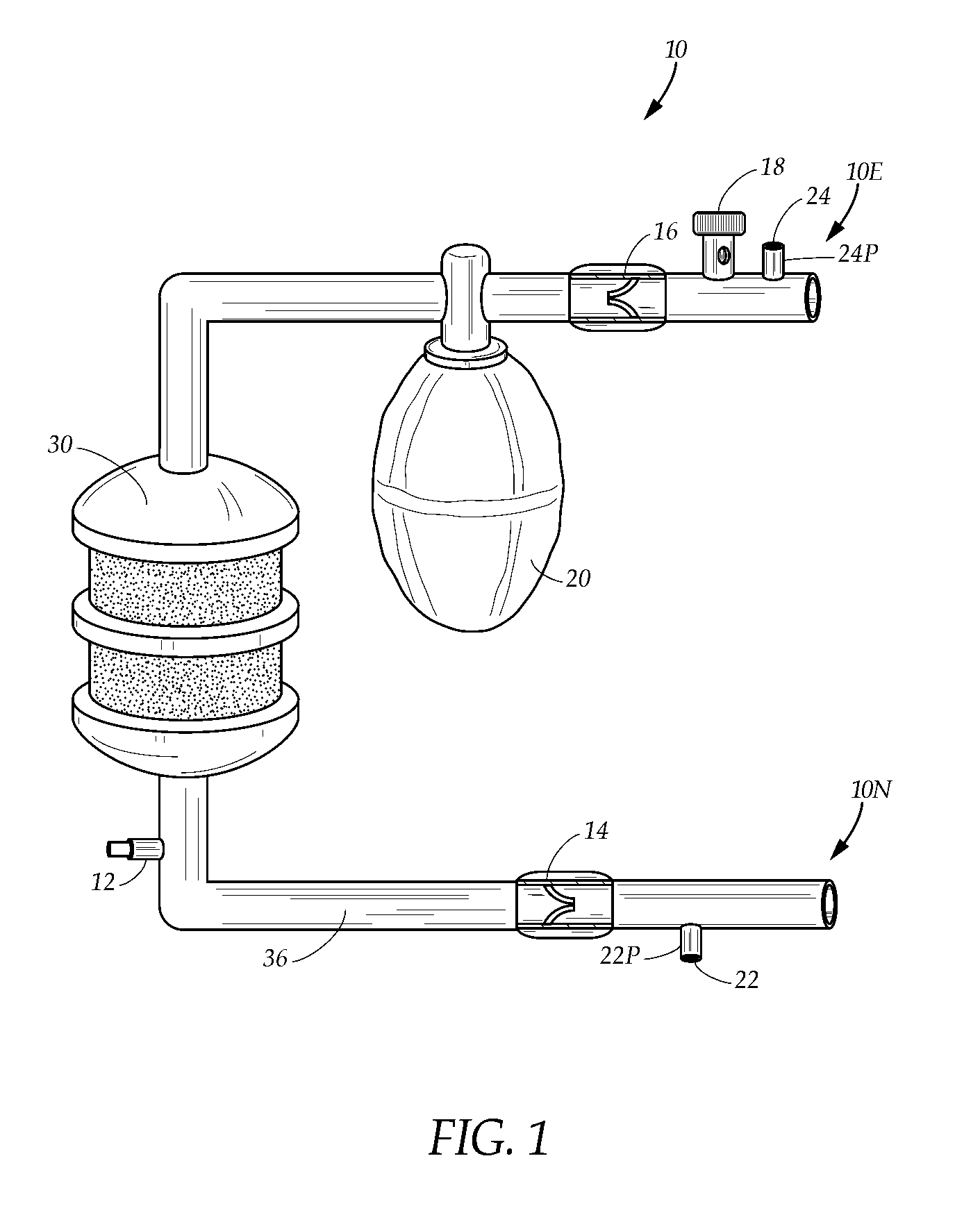 Portable manual ventilation device