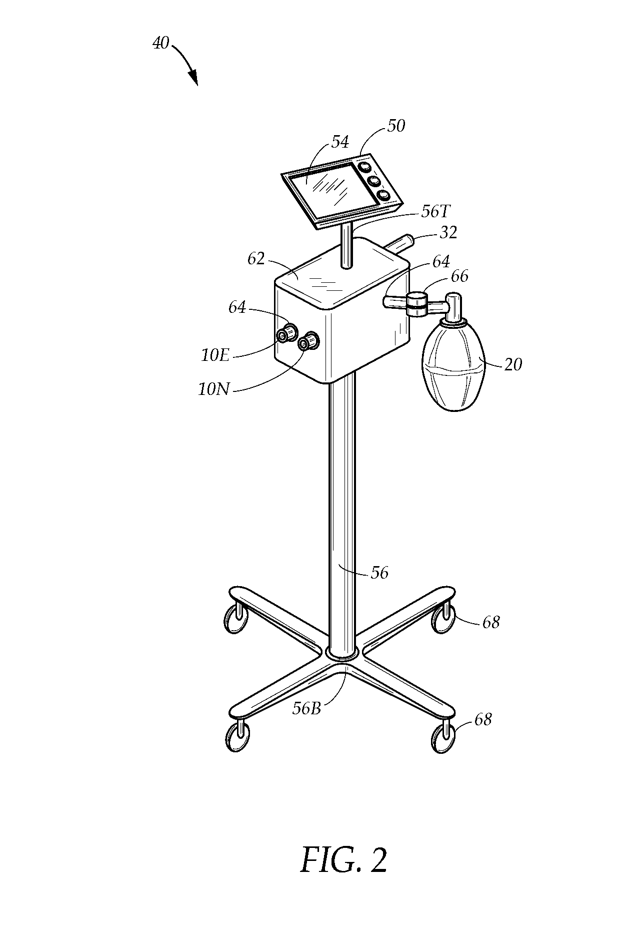 Portable manual ventilation device