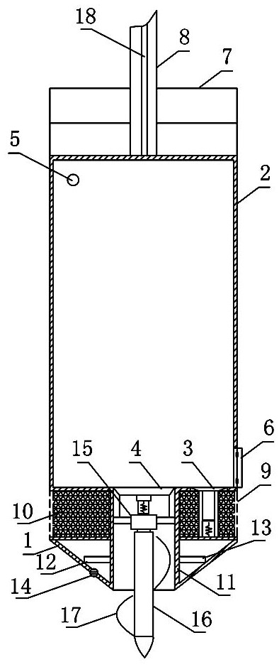 Multifunctional underwater water and sand mining device