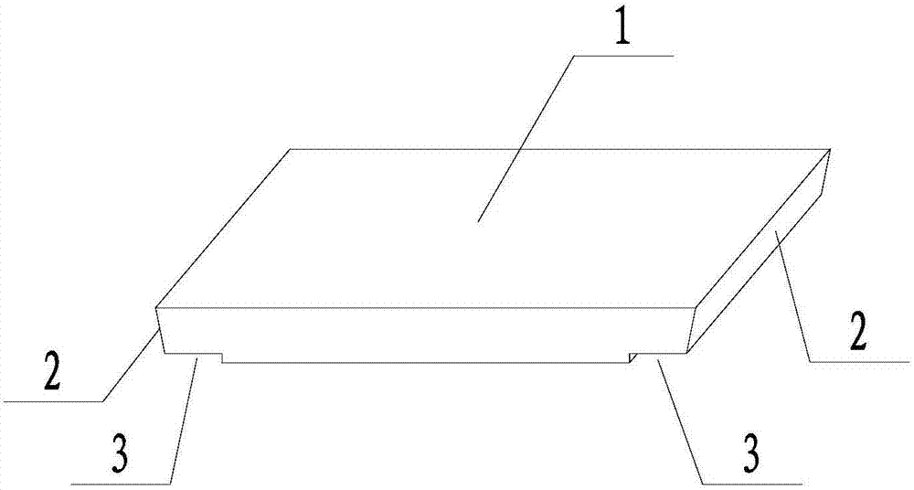 Prefabricated superimposed sheet, seam structure of prefabricated superimposed sheet and seam squeezing concrete mortar