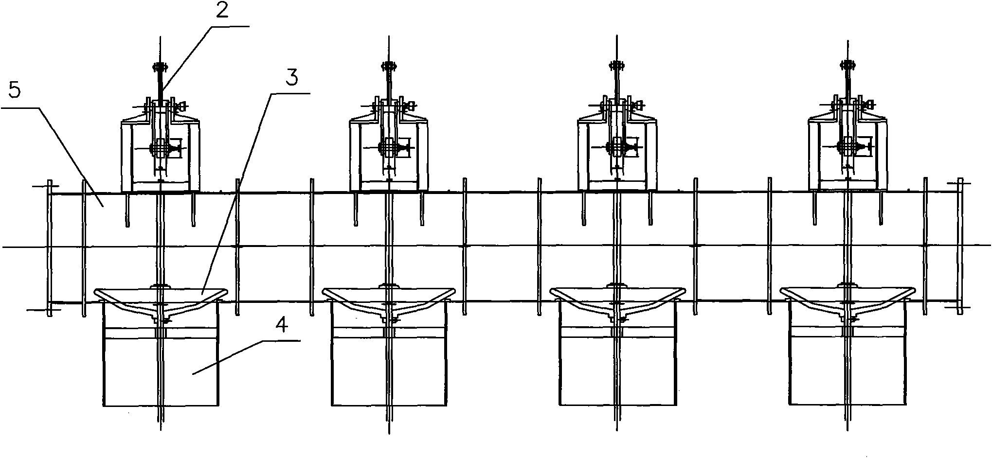 Method for trapping burner smoke of stamp-charged coke oven