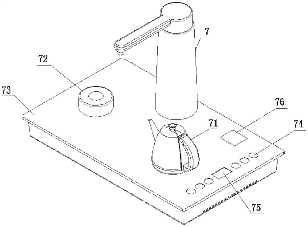 Intelligent internet-of-things controlled drinking water purification device and water dispenser