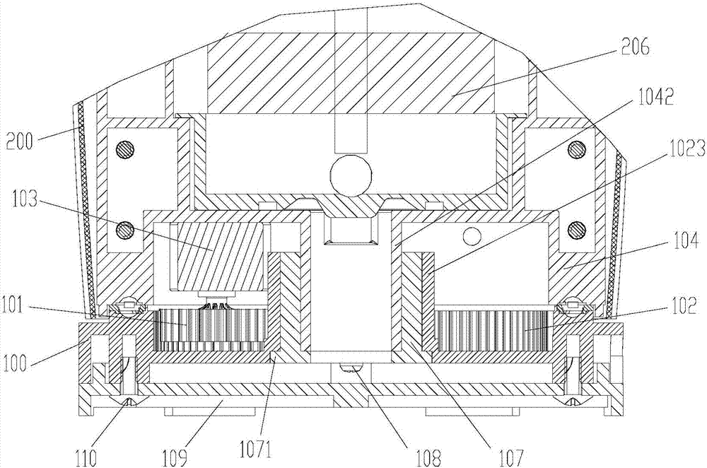 Tower fan oscillating mechanism and tower fan