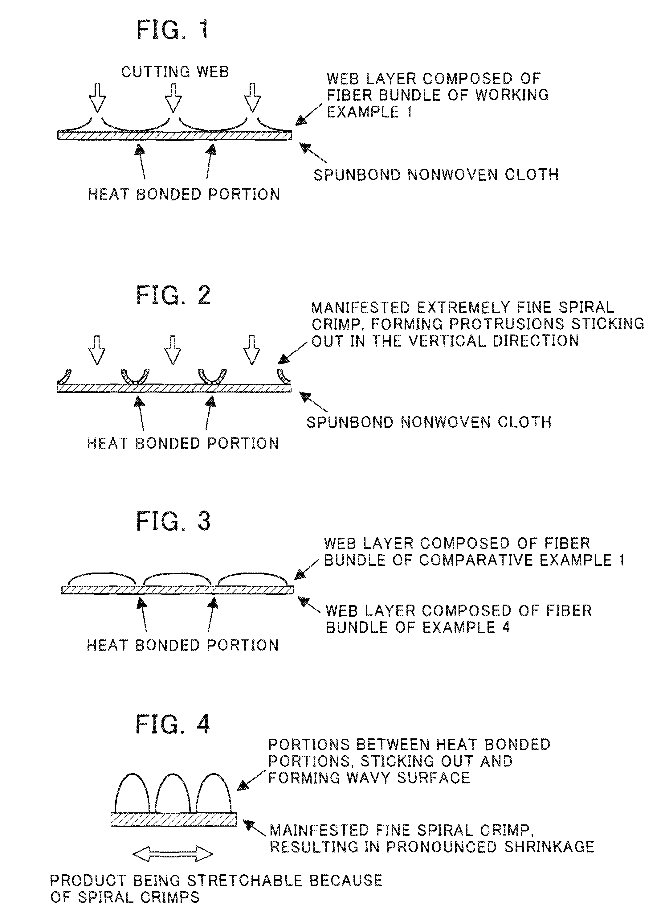 Fiber bundle and web