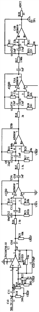 Wellhead water sound transmitting and receiving device of water injection well