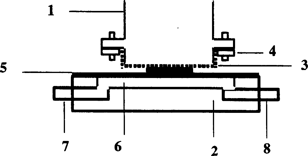 Fabric moisture-penetrability testing device and testing method