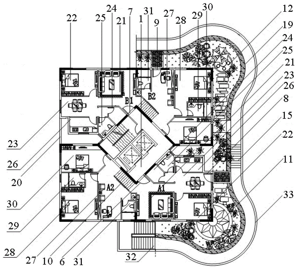 High-rise building