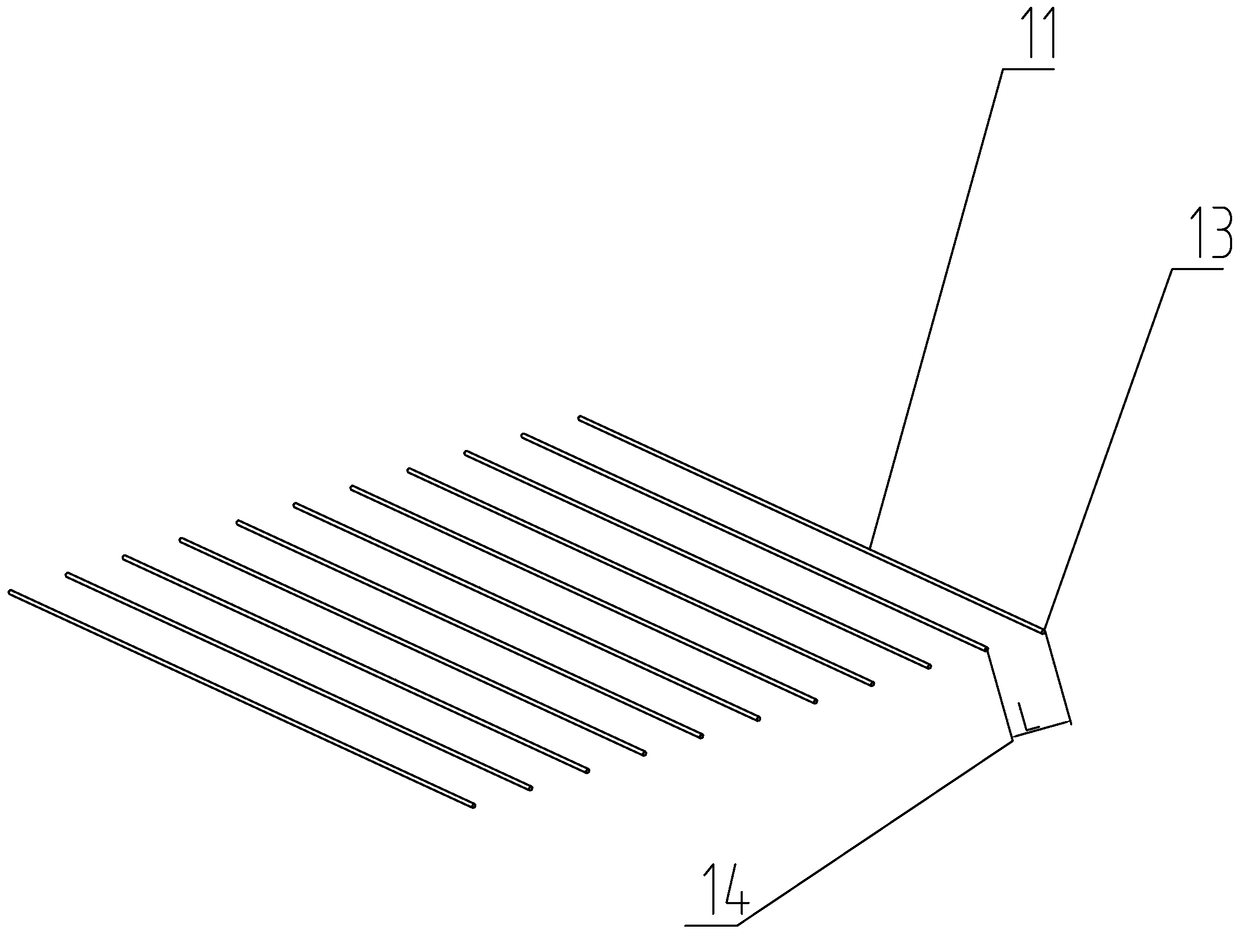 A clothing single-sided molding method and 3D printing device