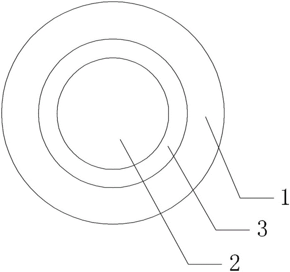 Polyether-ether-ketone modified polytetrafluoroethylene composite material, bearing retainer and making method of bearing retainer