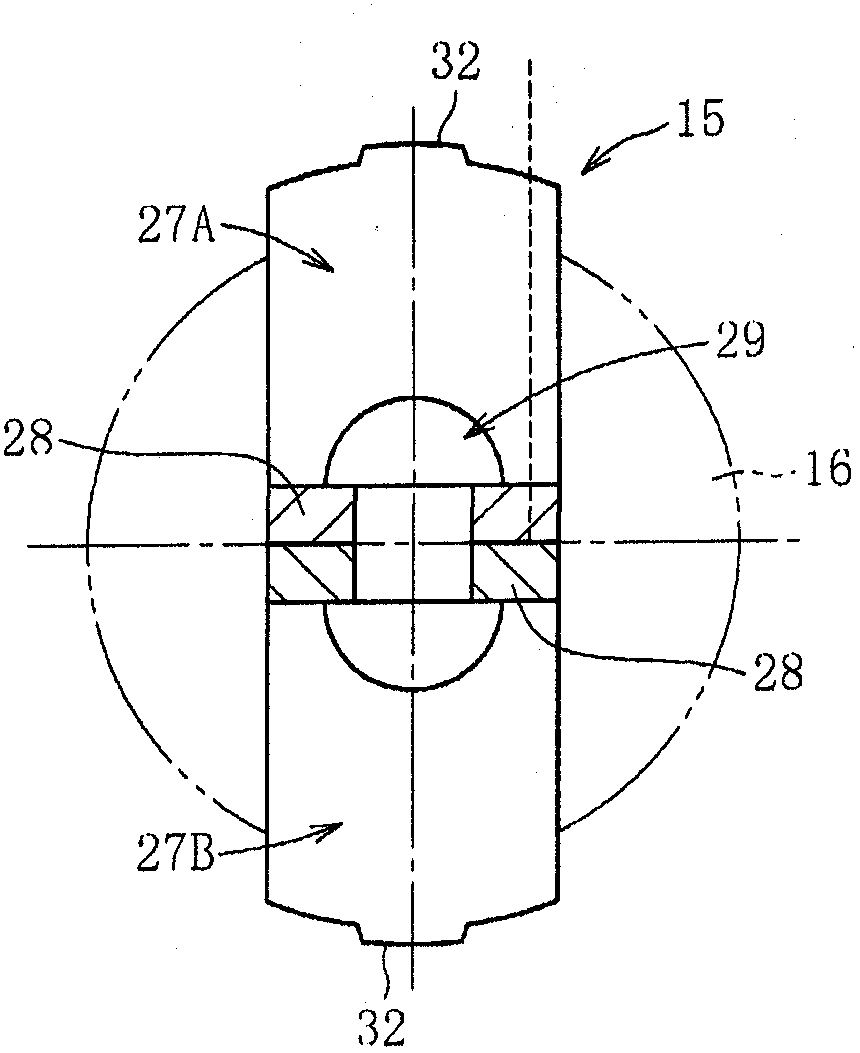 Retainer, deep groove ball bearing, and bearing with seal