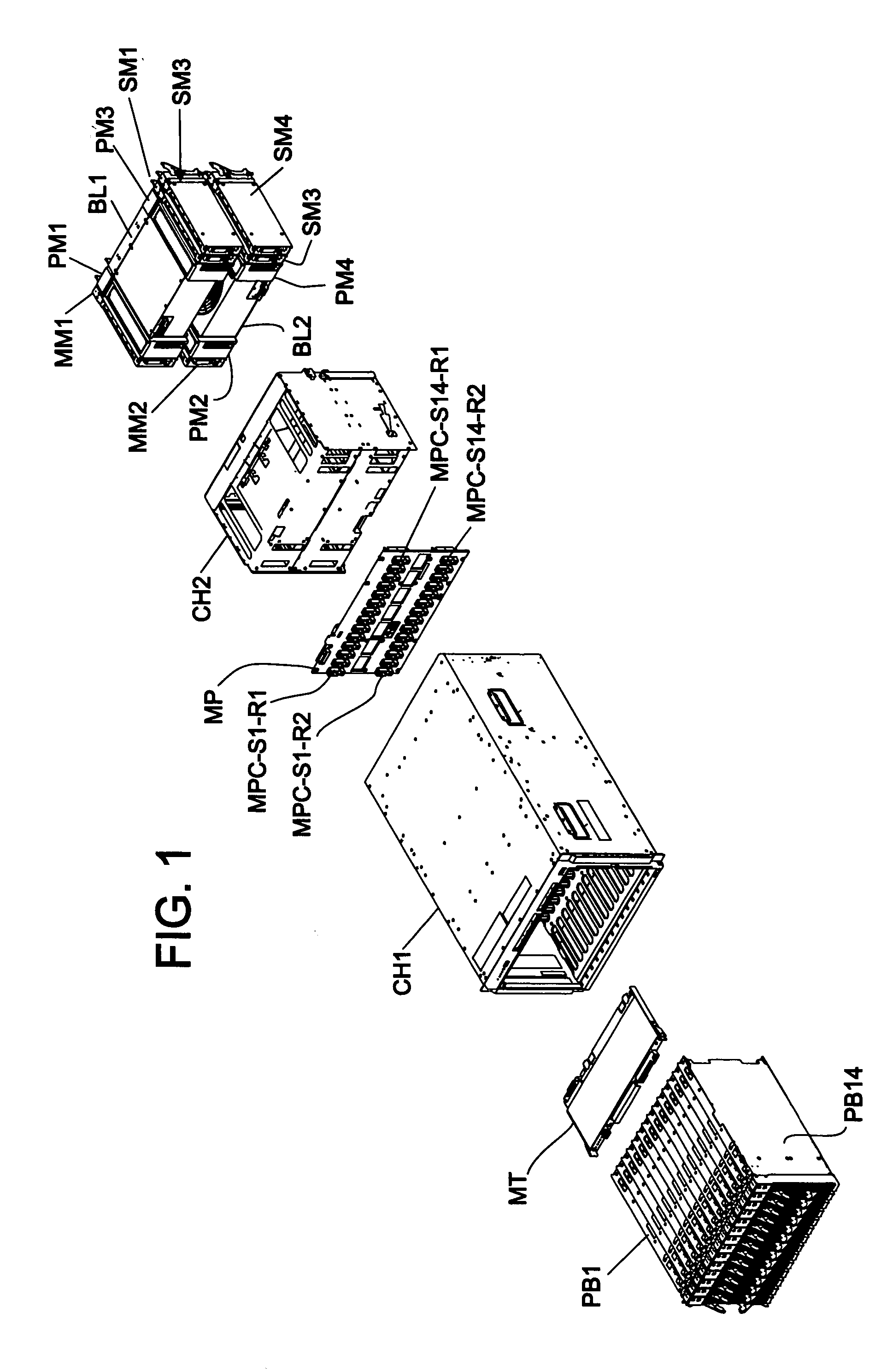 Shared simultaneously-connected drives