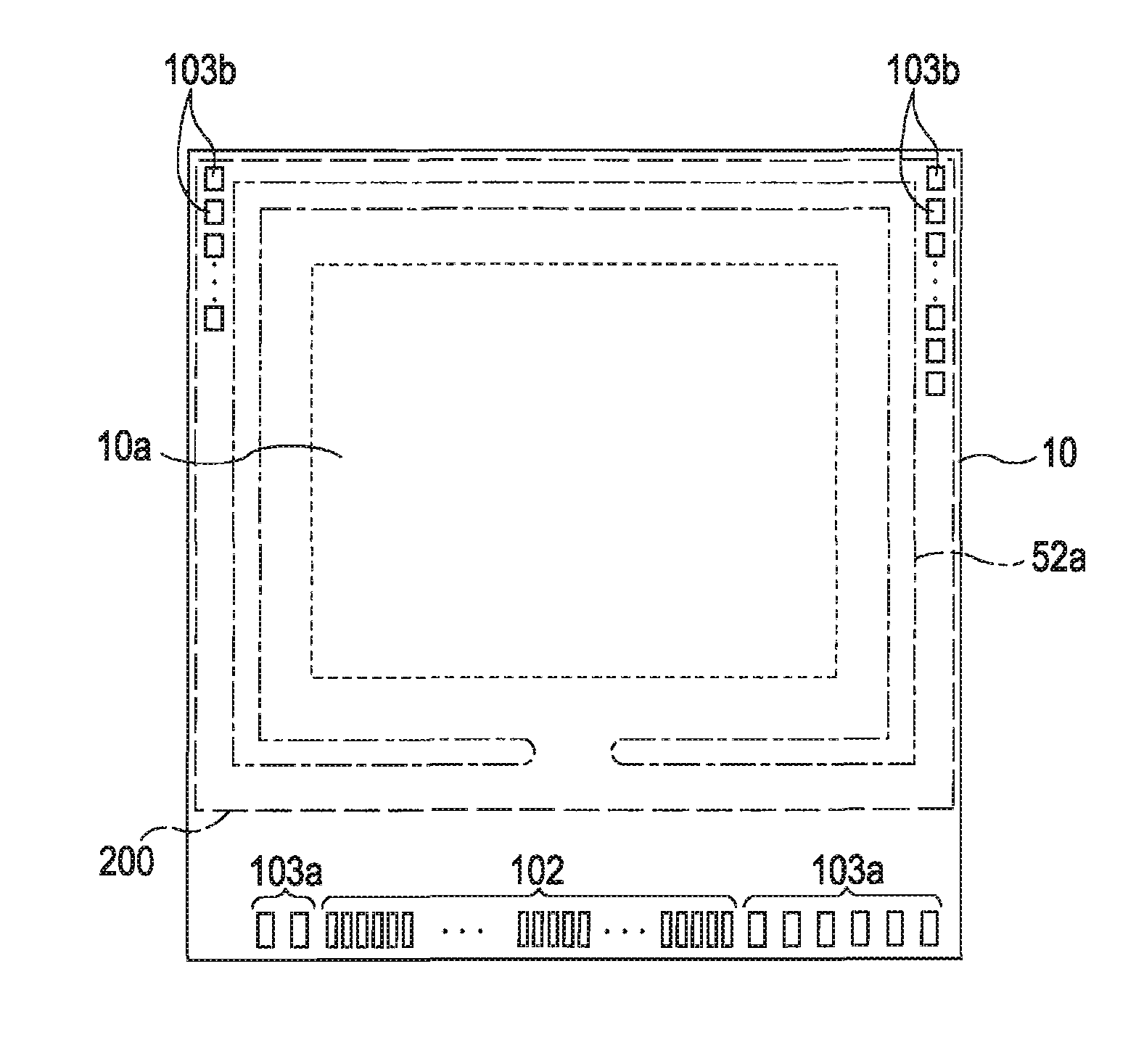 Electro-optical device, method of testing the same, and electronic apparatus