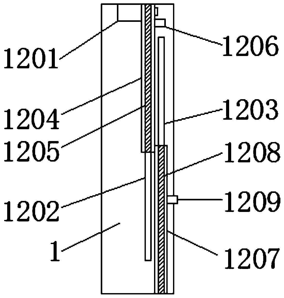 Refrigeration equipment facilitating pipe row cooling