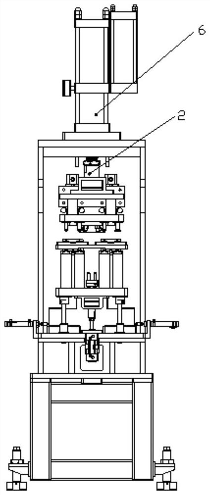 Equipment for riveting battery cover plate