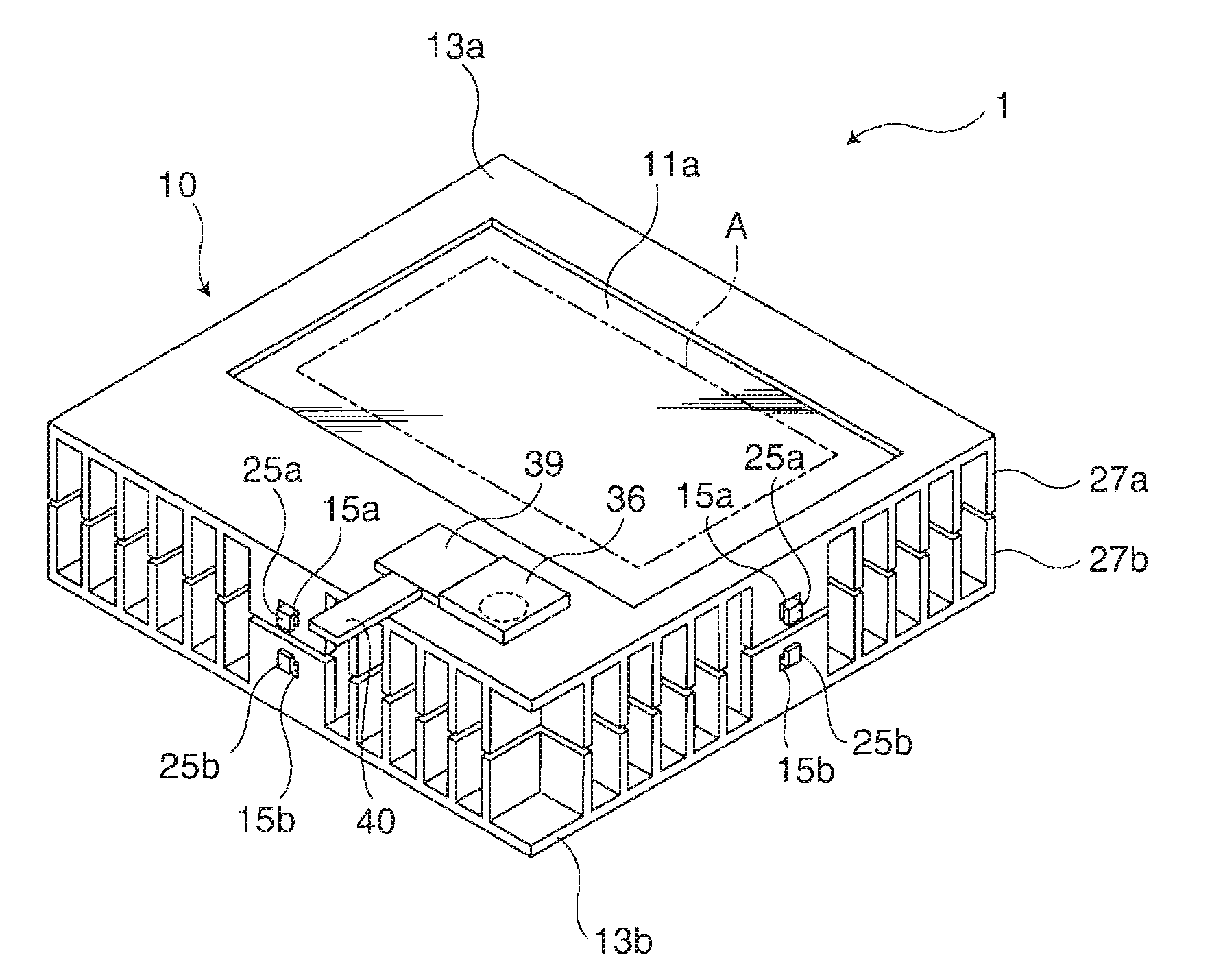 Optical device and projector