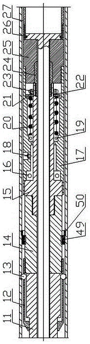 Natural gas hydrate hole-bottom refrigerating liquid moving rope coring drill tool and coring method