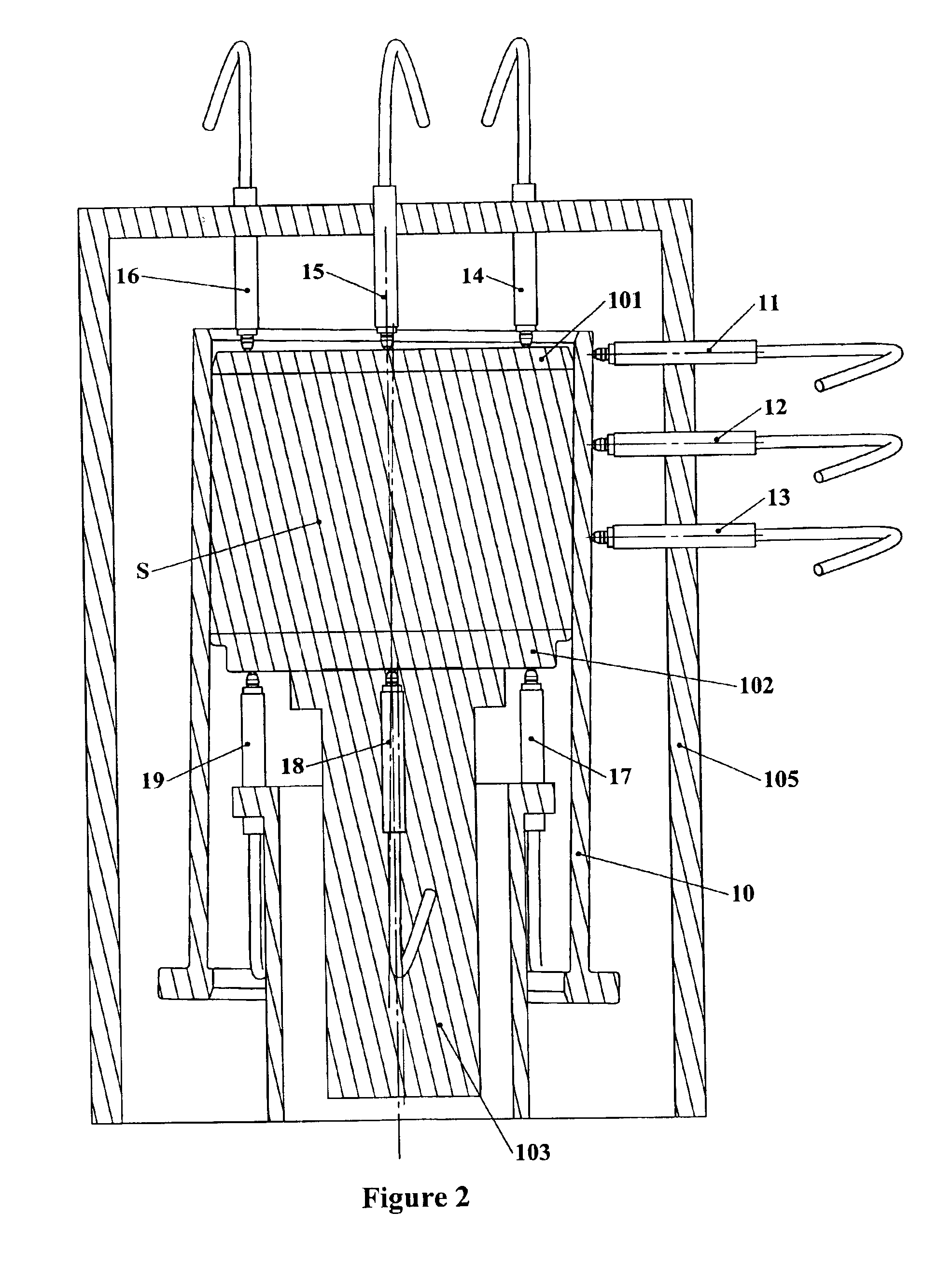 Real-time display of internal gyration angle in gyratory compaction material testing