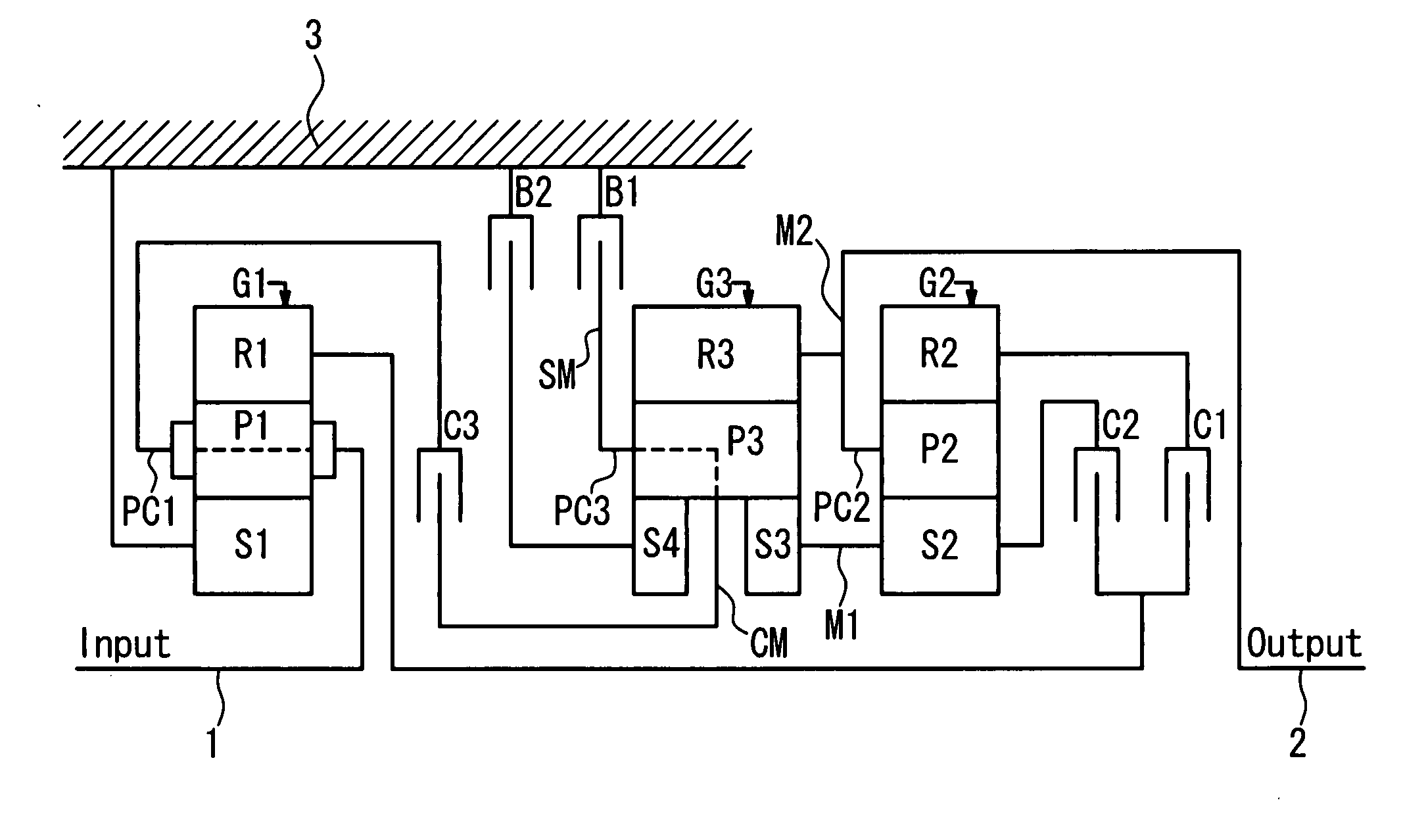 Hydraulic control device for automatic transmission