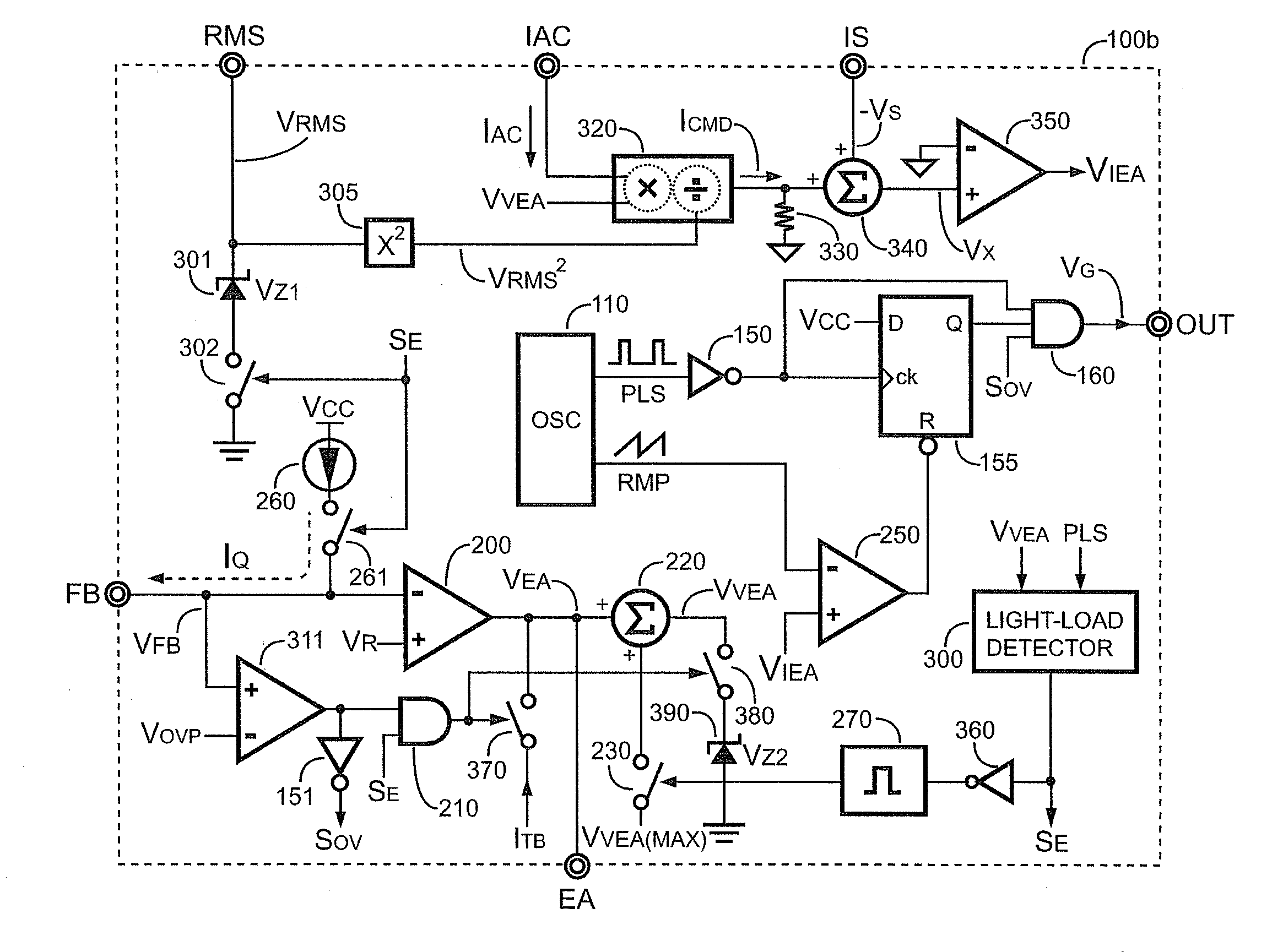 Pfc converter having two-level output voltage without voltage undershooting