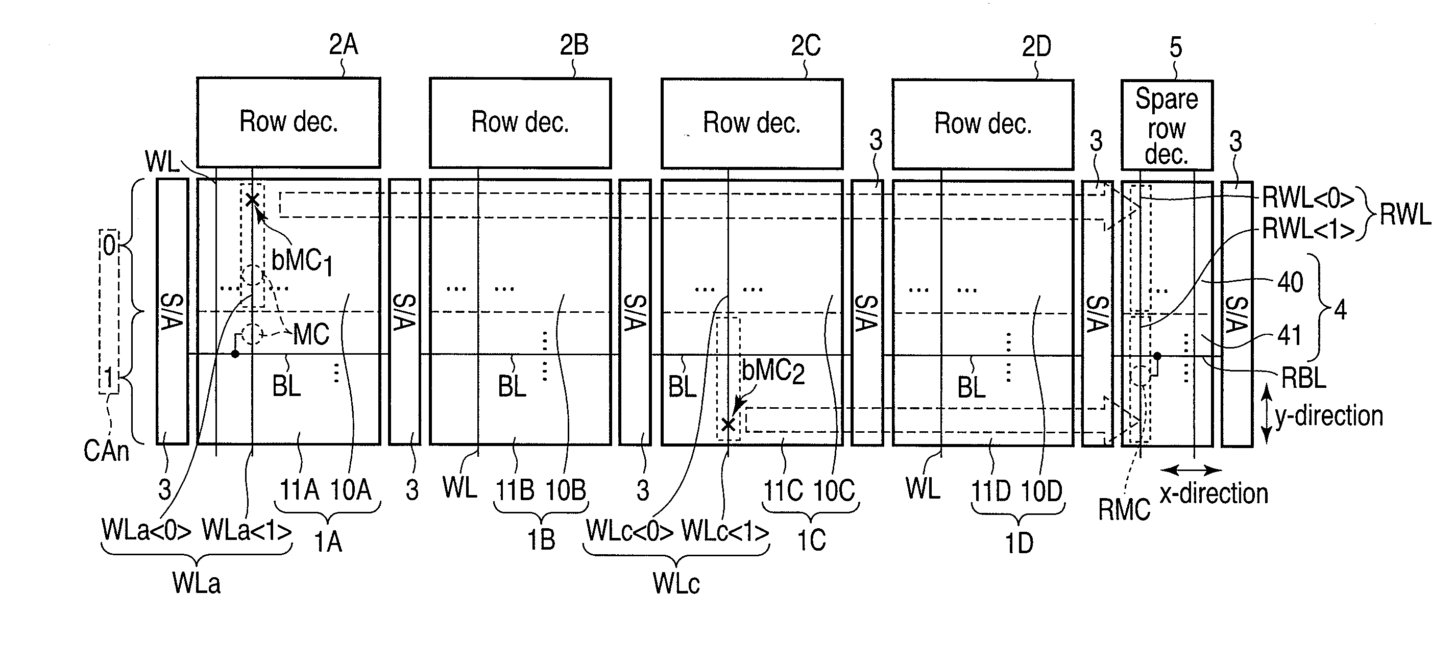 Resistance change memory