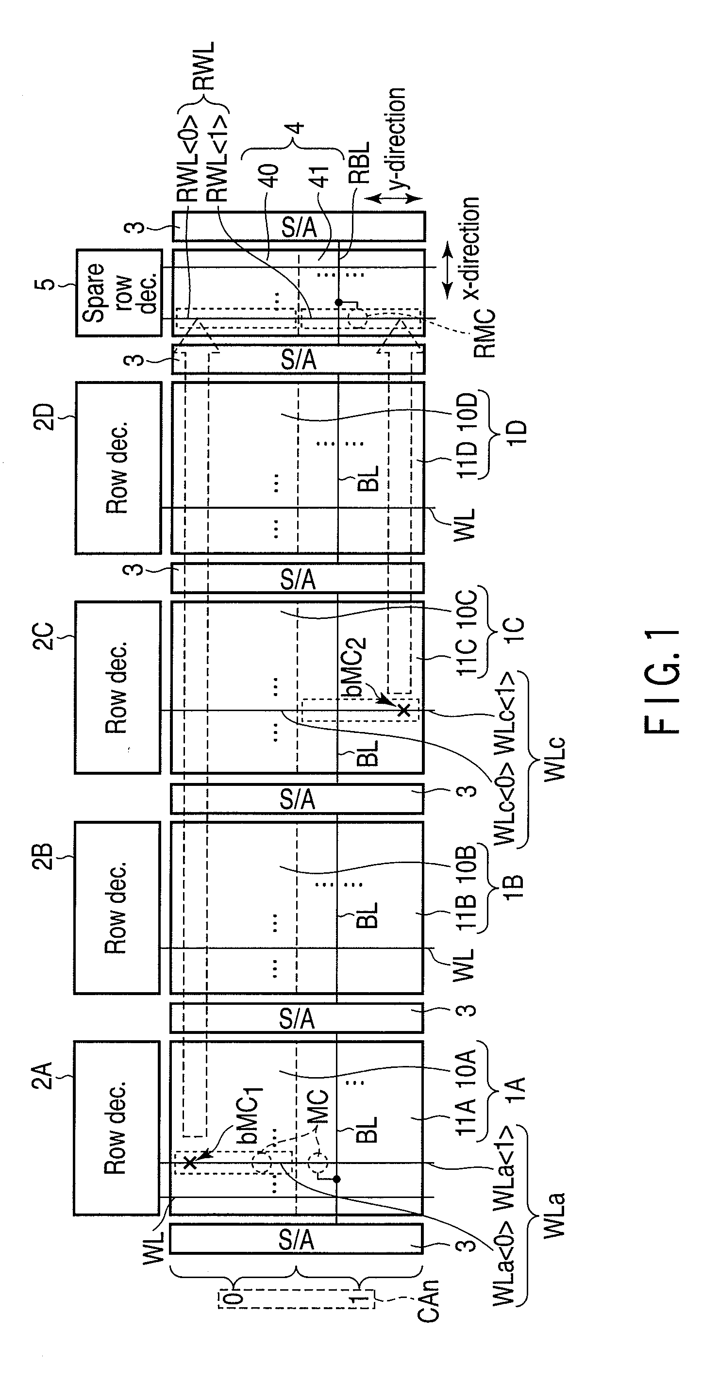 Resistance change memory