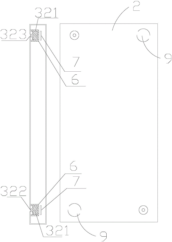 Magnetic attraction module, magnetic attraction assembled plate and magnetic attraction charging base