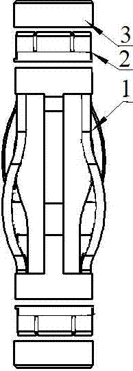 Offset-bow centralizer device