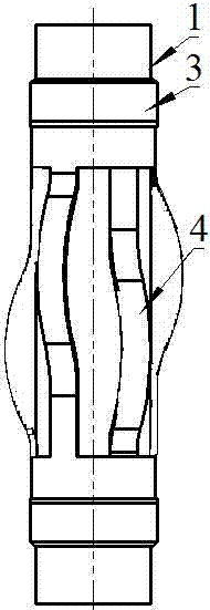 Offset-bow centralizer device