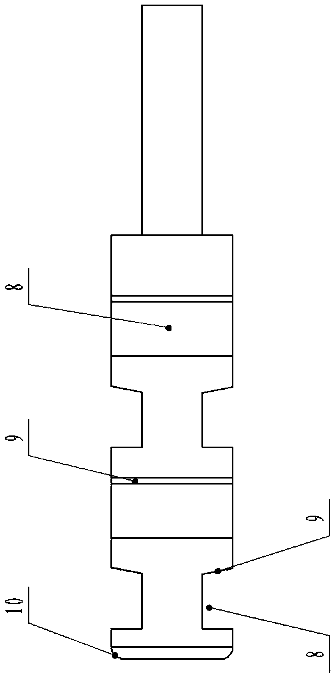 High-pressure multi-stage pressure reducing valve