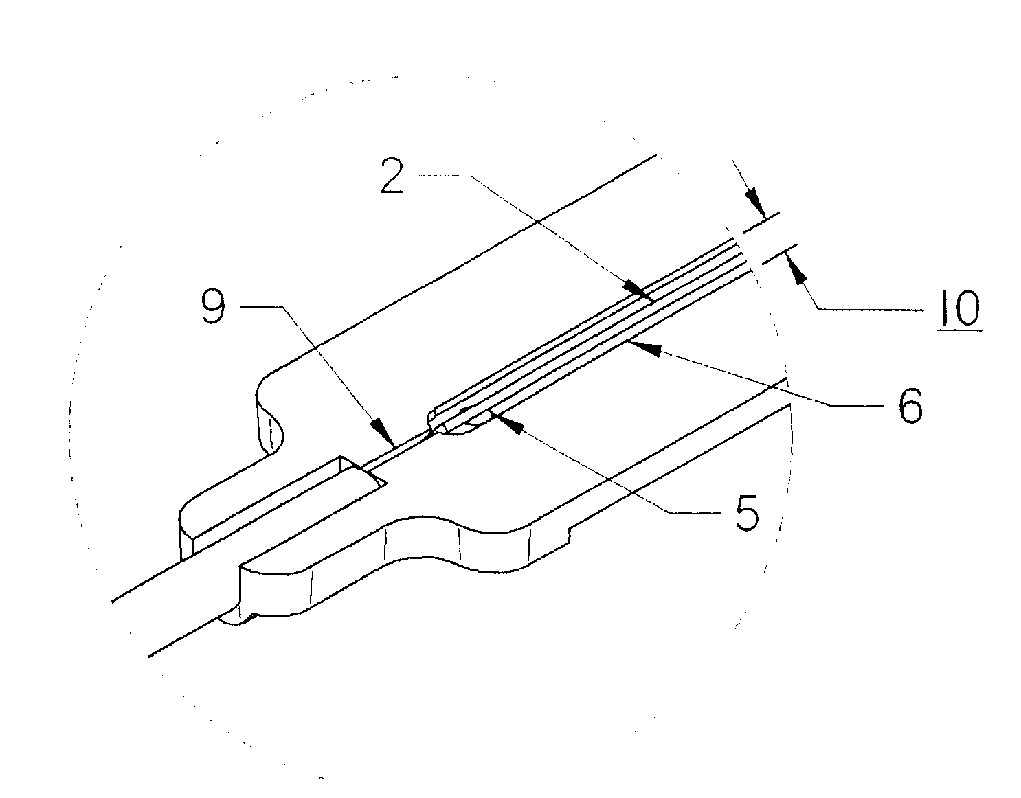 Fiber optic strain gage and carrier