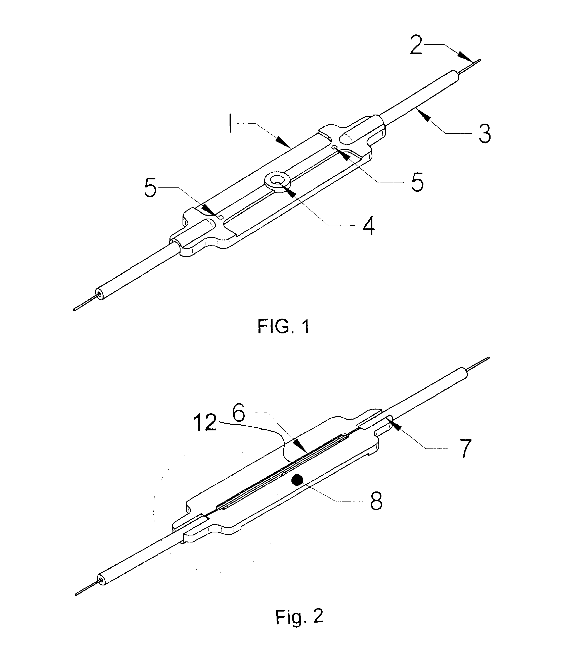 Fiber optic strain gage and carrier