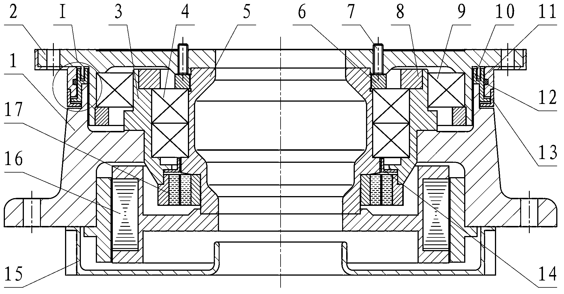 Azimuth device applicable to vehicular photoelectric turntable