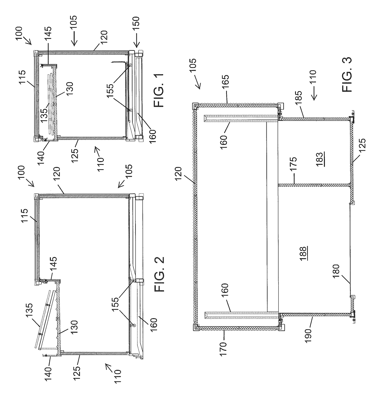 Container system and method of use for farming