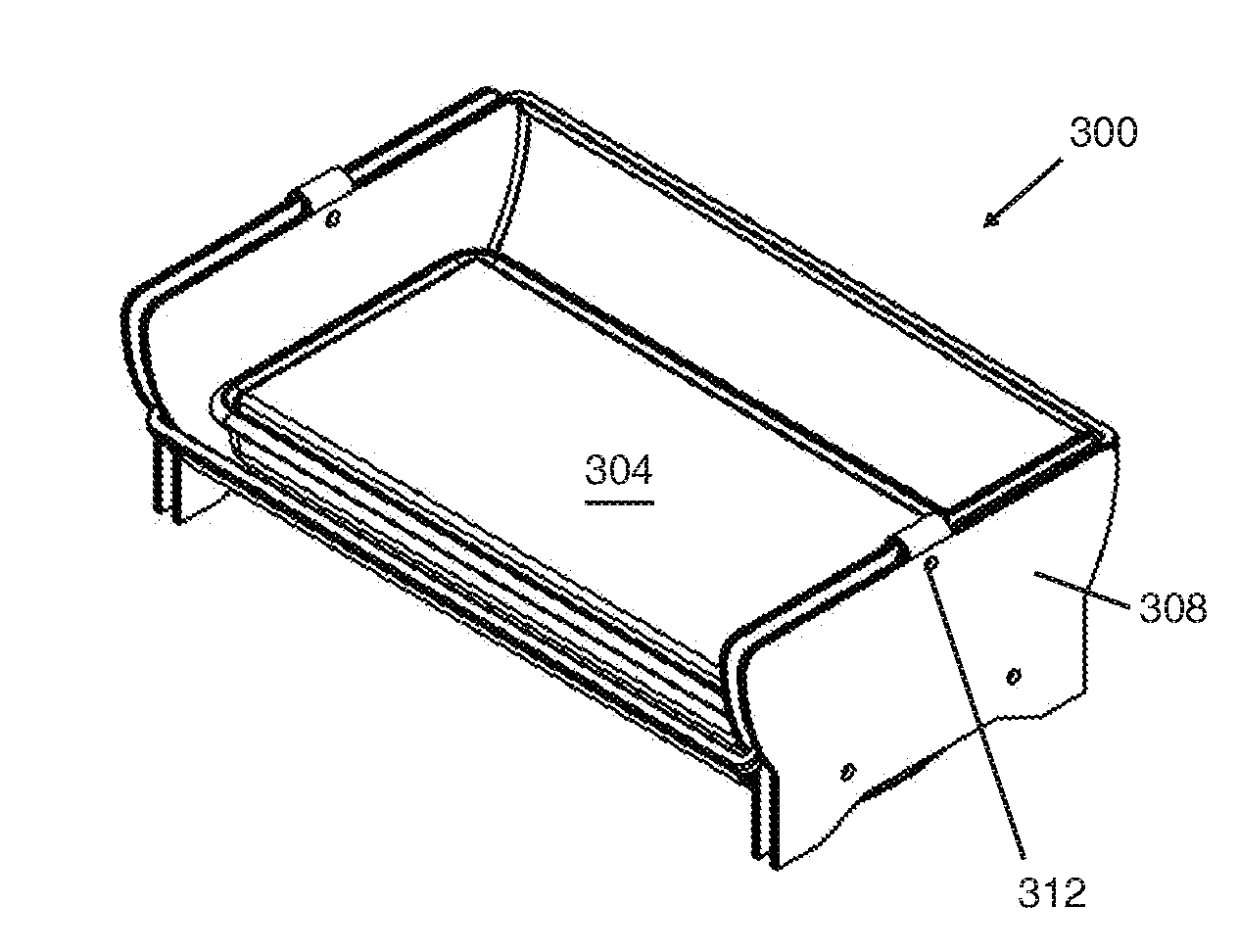 Easy-access safety bassinet