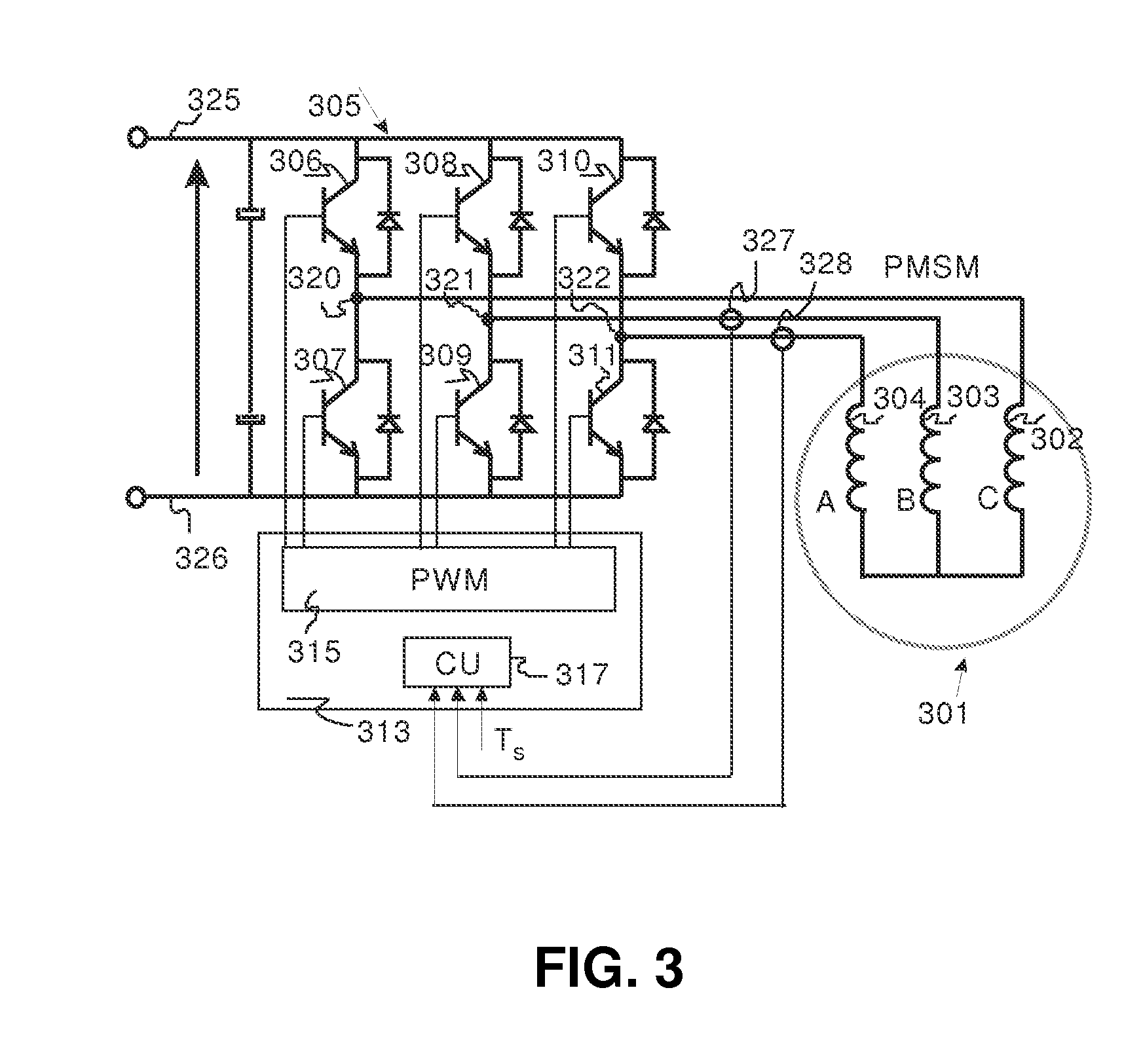 Sensorless control of salient-pole machines